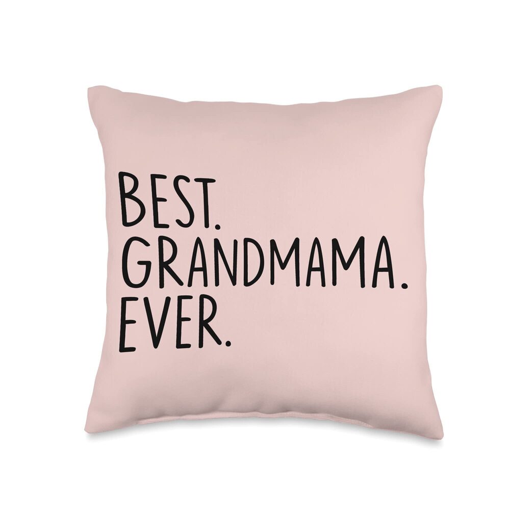 1764 Best Grandmama Ever Throw Pillow